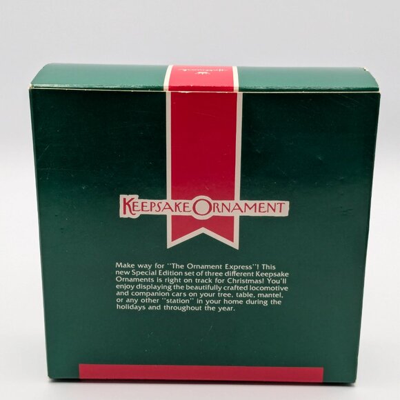 Hallmark Keepsake The Ornament Express 1989, Set of Three Handcrafted Ornaments - Picture 12 of 15